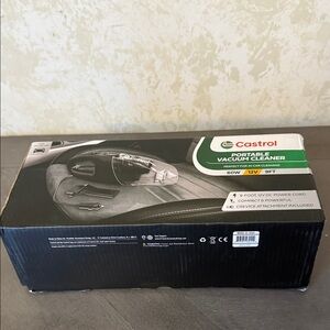 Castrol Portable Vacuum Cleaner - Black and Green